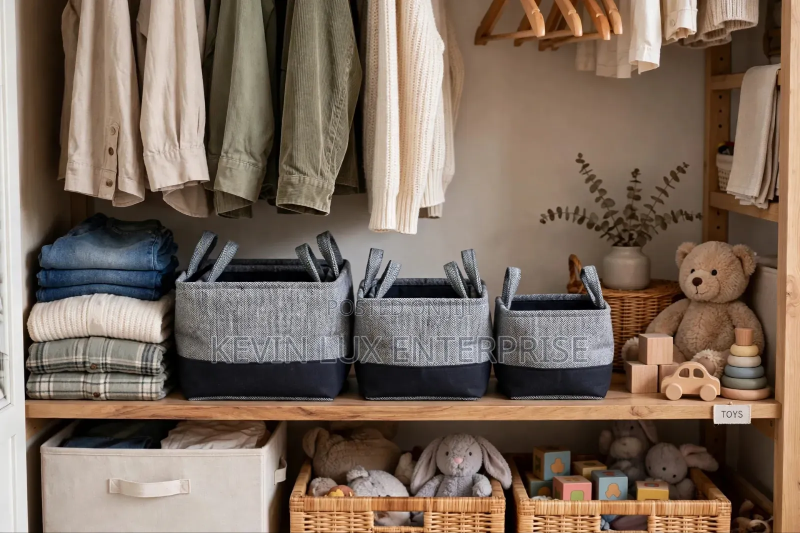 Fabric Storage Basket
