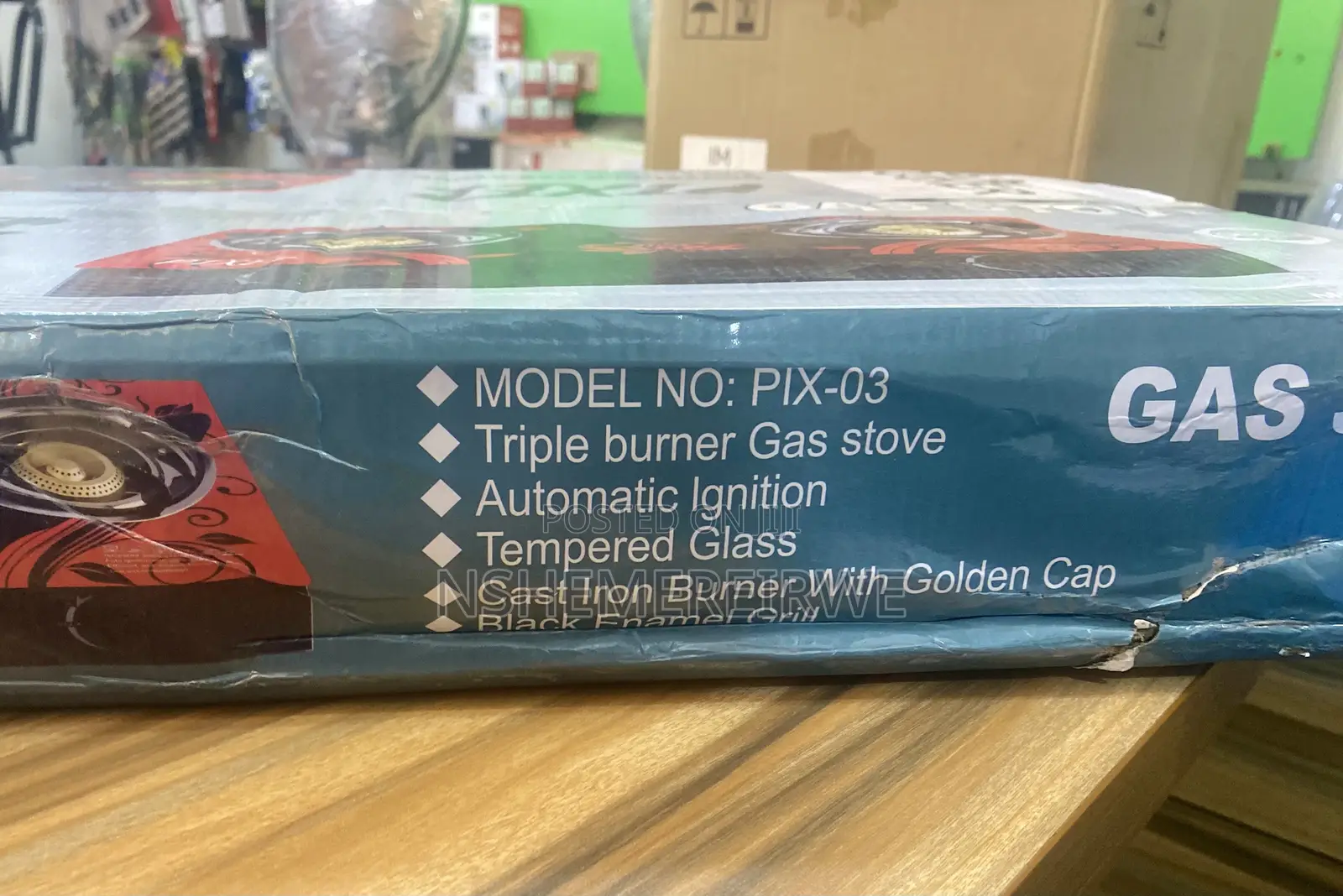Pixel Gas Stove