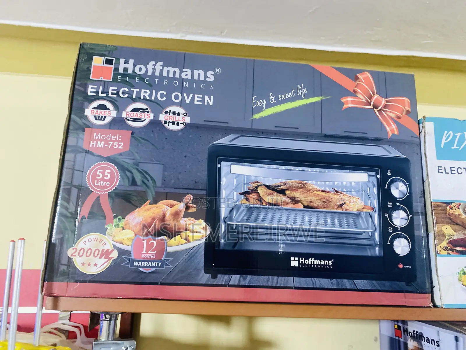 Hoffmann 2000w Electric Oven