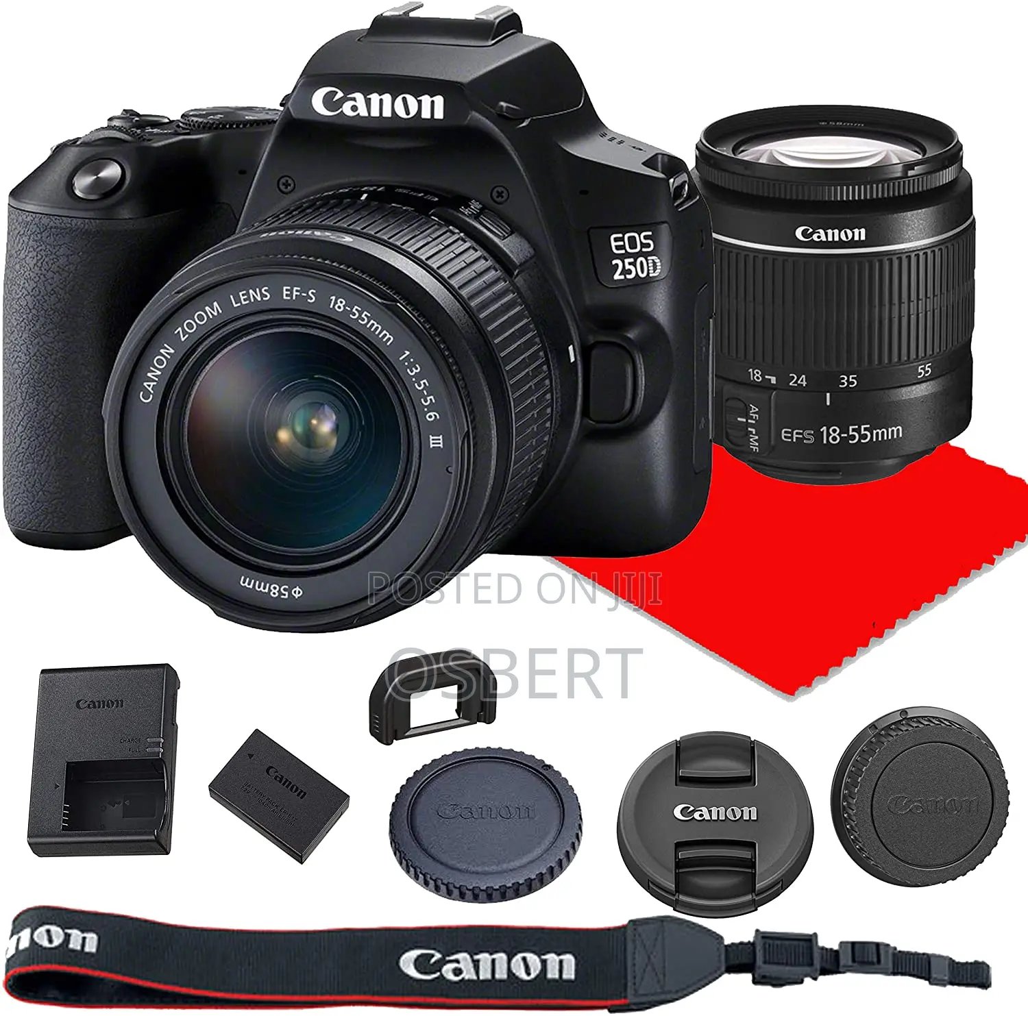 CANON 250D With 18-55mm Lens