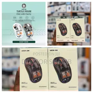 Green Lion Wireless Turtle Mouse