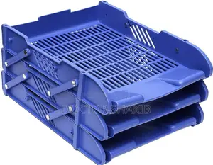 3 Tier Modern Document Tray Organizer