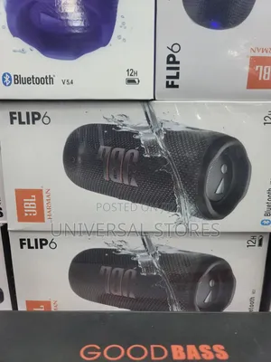 JBL Flip 6 Portable Waterproof Bluetooth Speaker.