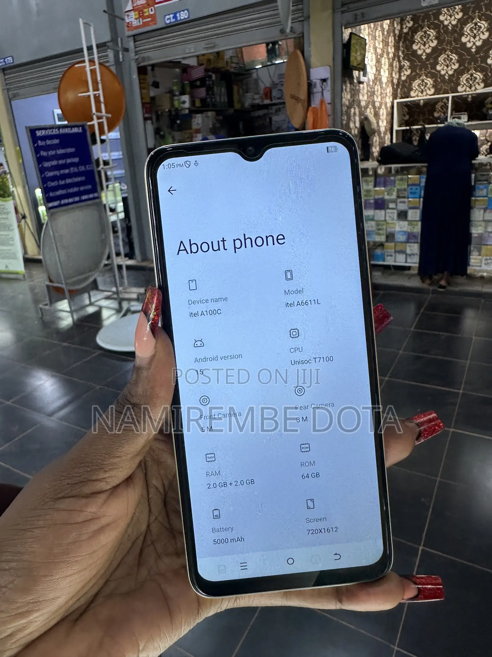 Itel A100C 64 GB Gold