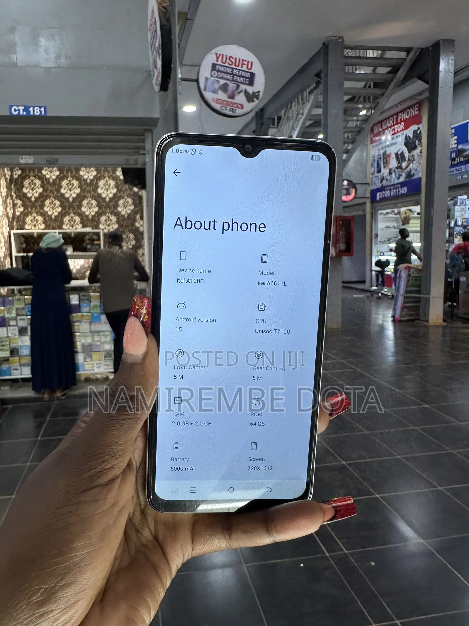 Itel A100C 64 GB Gold