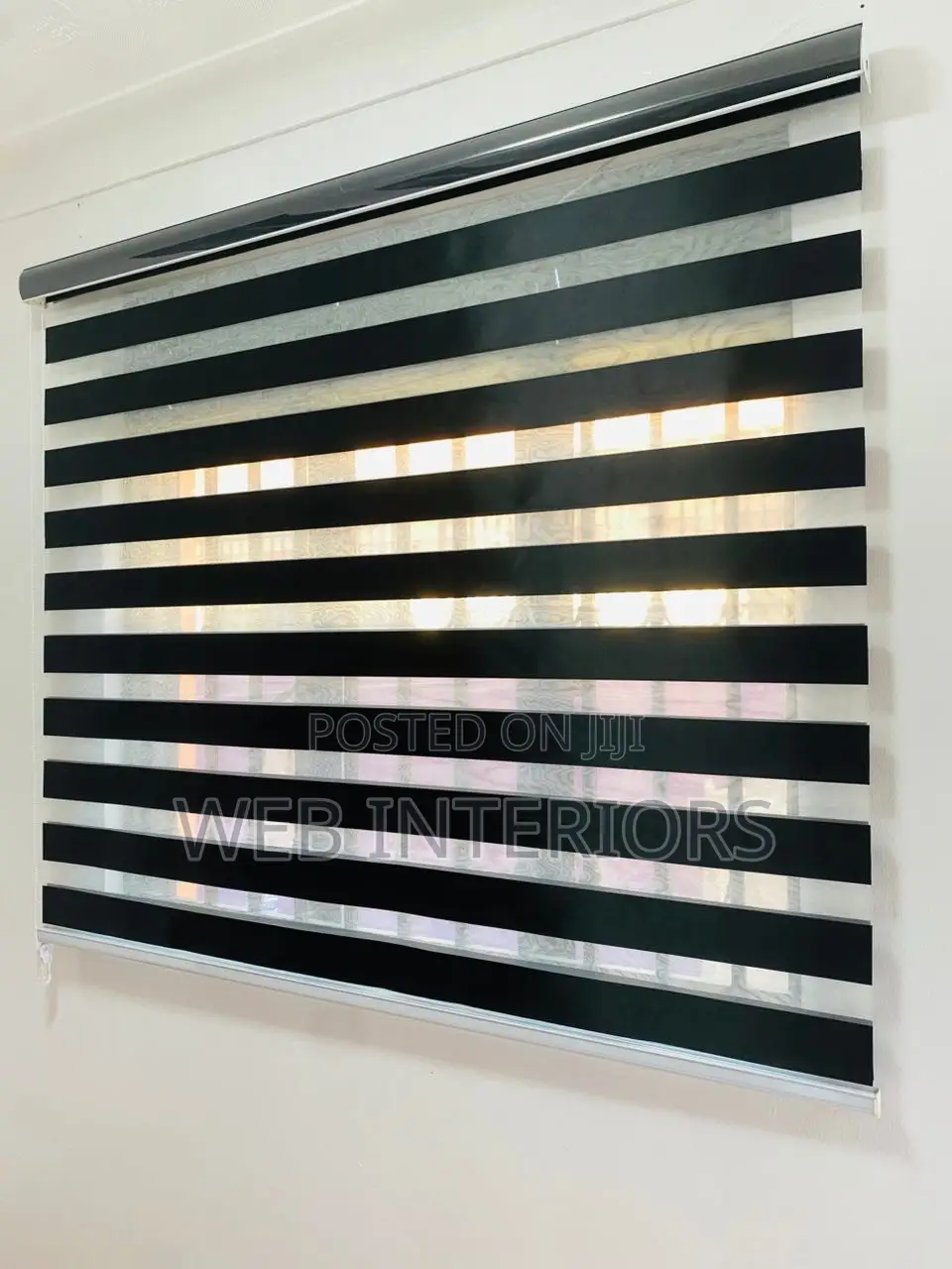 Black Color Roller Blinds