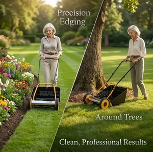 Denamrk GINGE Manual Push Reel Lawn Mower With Metallic Gears