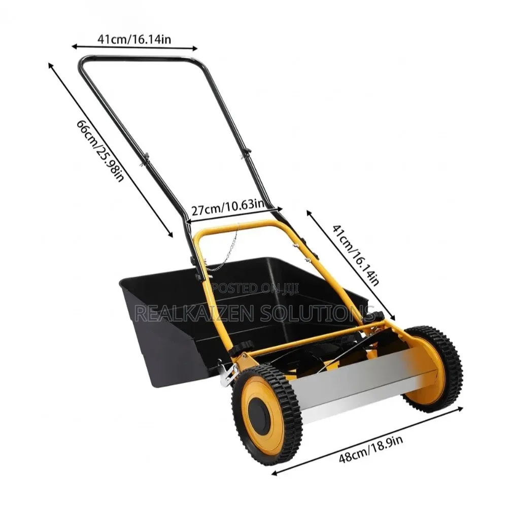 Denamrk GINGE Manual Push Reel Lawn Mower With Metallic Gears