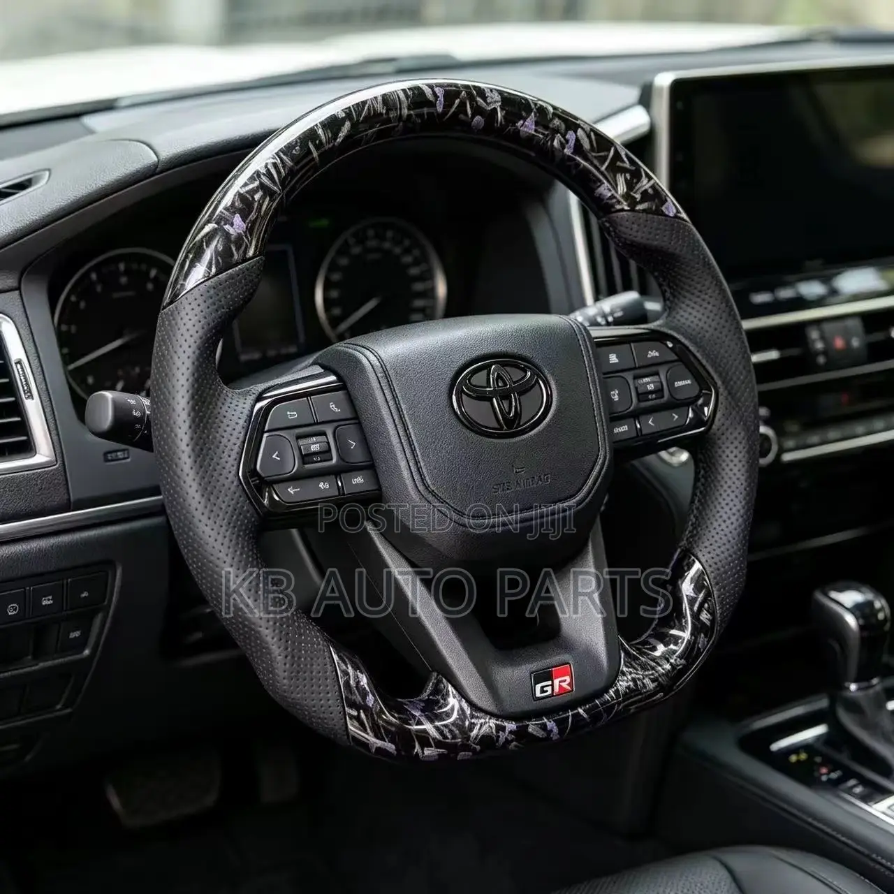 Carbon Fiber Steering Wheel for Toyota Cars