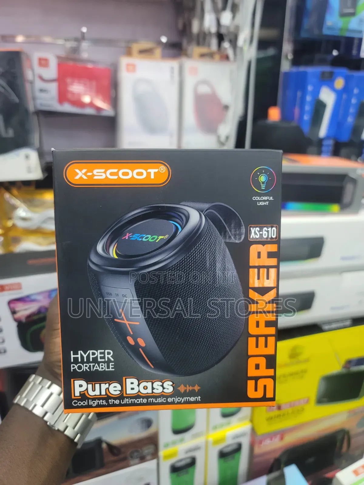 X-Scoot XS-610 Hyper Portable Outdoor Speaker