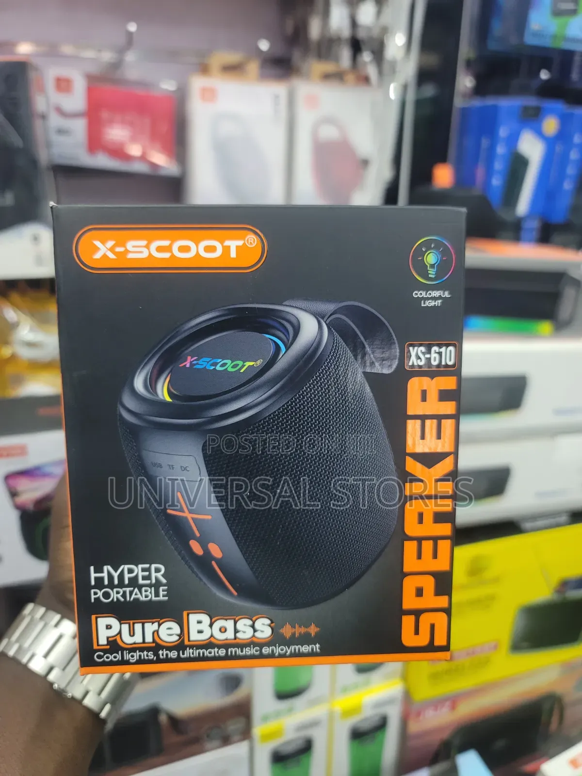 X-Scoot XS-610 Hyper Portable Outdoor Speaker