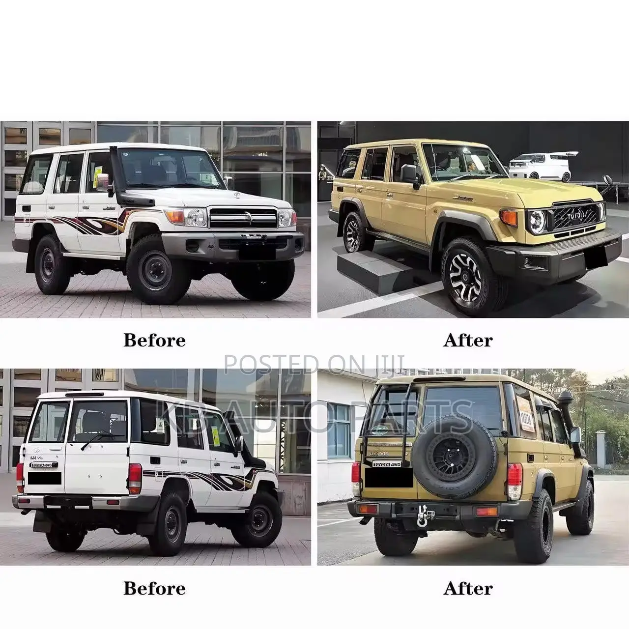 Landcruiser 2/Hardtop Upgrade Body Kit