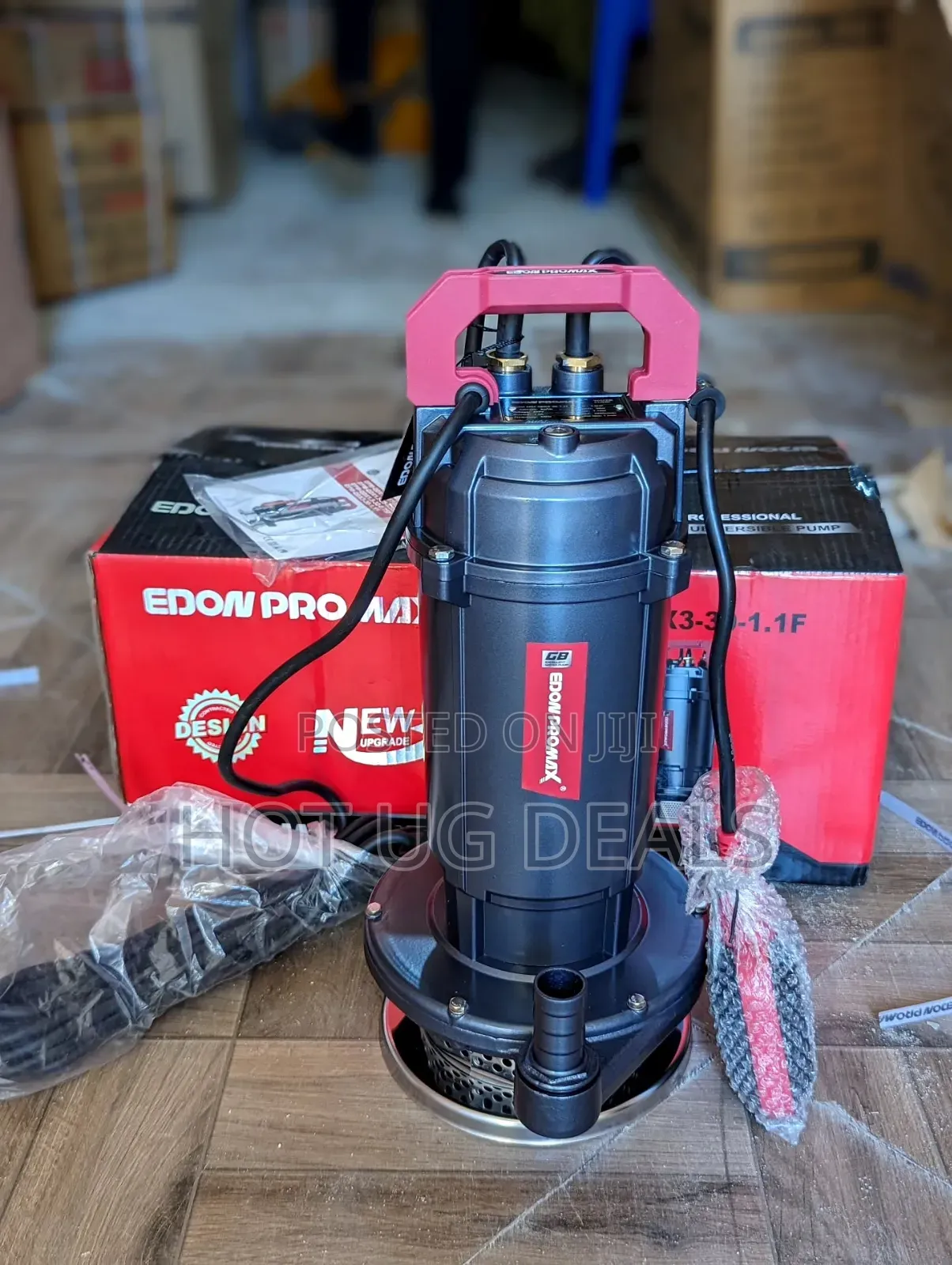 EDON 17 Metres (56 Feet) Submersible Water Pump for Wells, Tanks