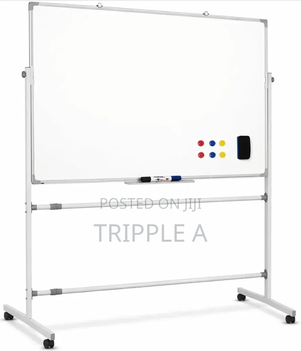 90cmby150cm White Board With Adjustable Stand
