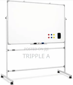 90cmby150cm White Board With Adjustable Stand