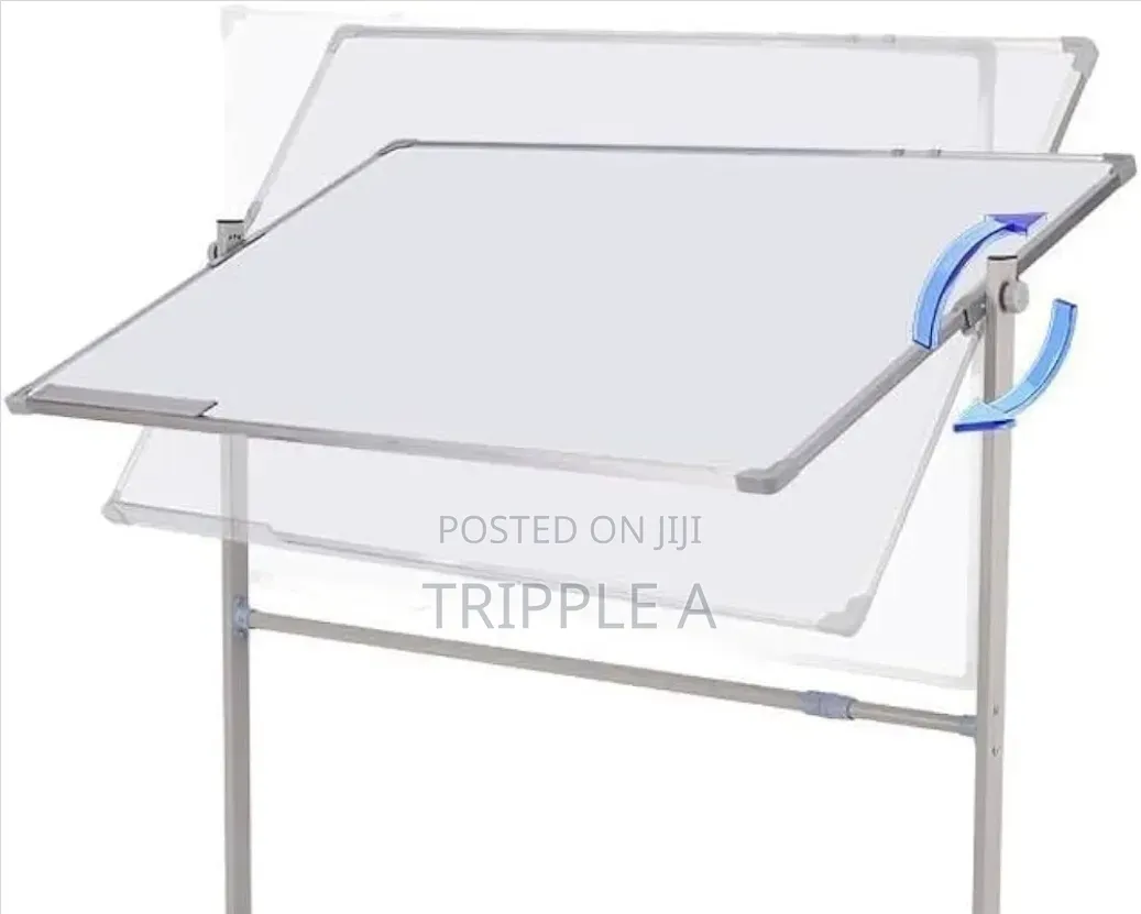 90cmby150cm White Board With Adjustable Stand