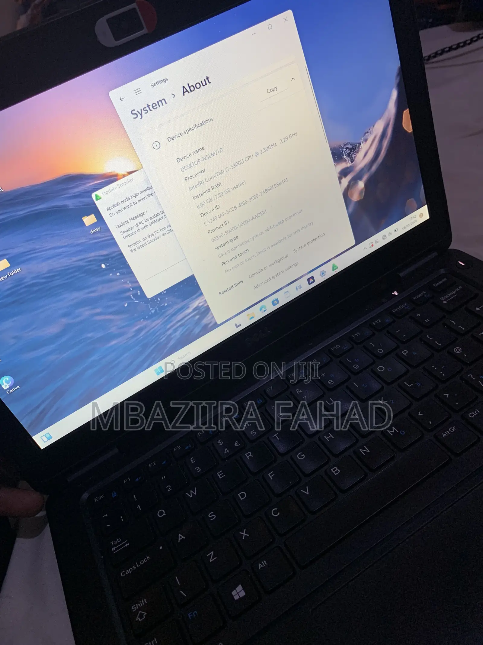 Laptop Dell Latitude 12 E7250 8GB Intel Core i5 SSD 128GB