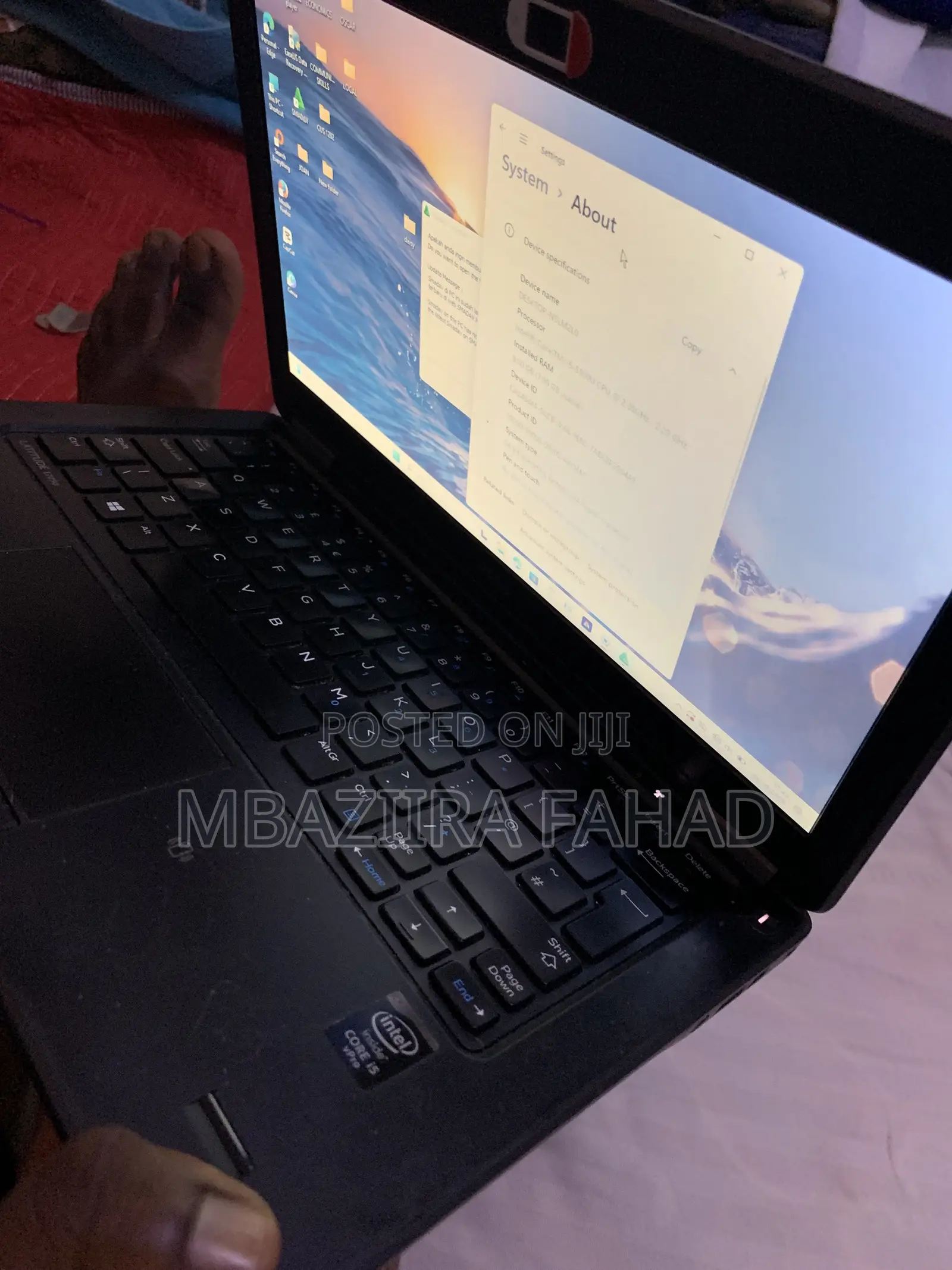 Laptop Dell Latitude 12 E7250 8GB Intel Core i5 SSD 128GB