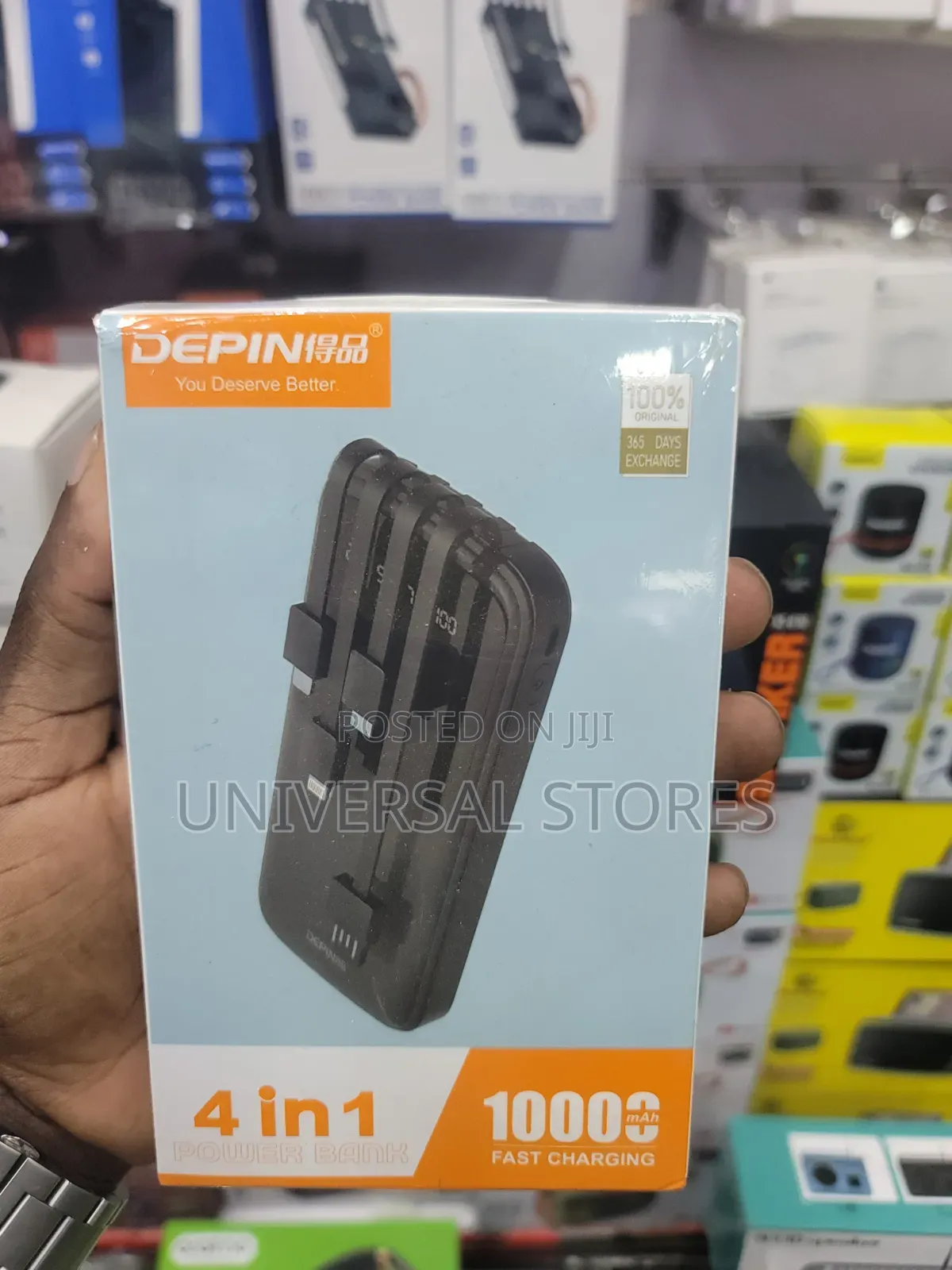 Depin 4-in-1 Fast Charging Power Bank