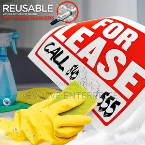Sale Sign for Car and Auto Sales 9" X 12" - Rust Free Clear & Visible