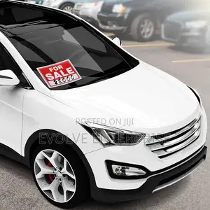 Sale Sign for Car and Auto Sales 9" X 12" - Rust Free Clear & Visible