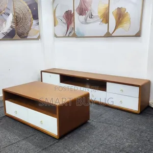TV Stand/Center Table/TV Stand Unit/Wall Unit TV Stands 7ft Brown
