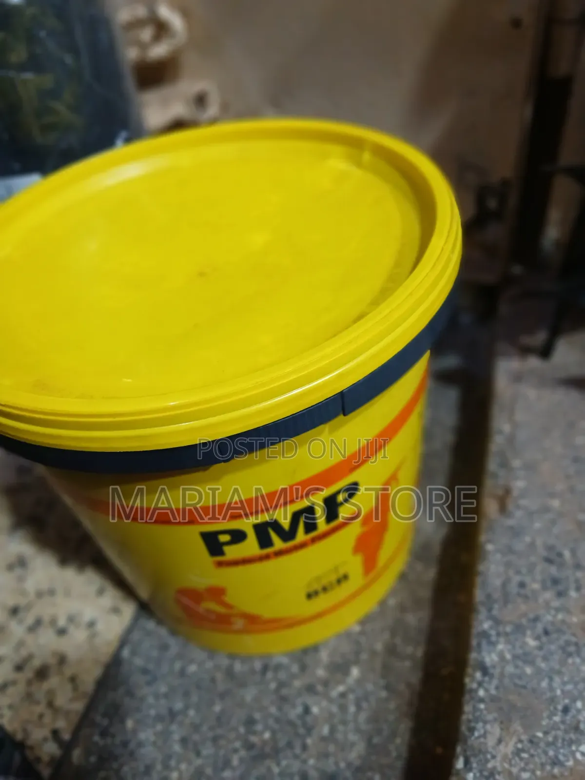 Yellow Bucket of PMP Bucket(Powdered Mortar Plasticiser