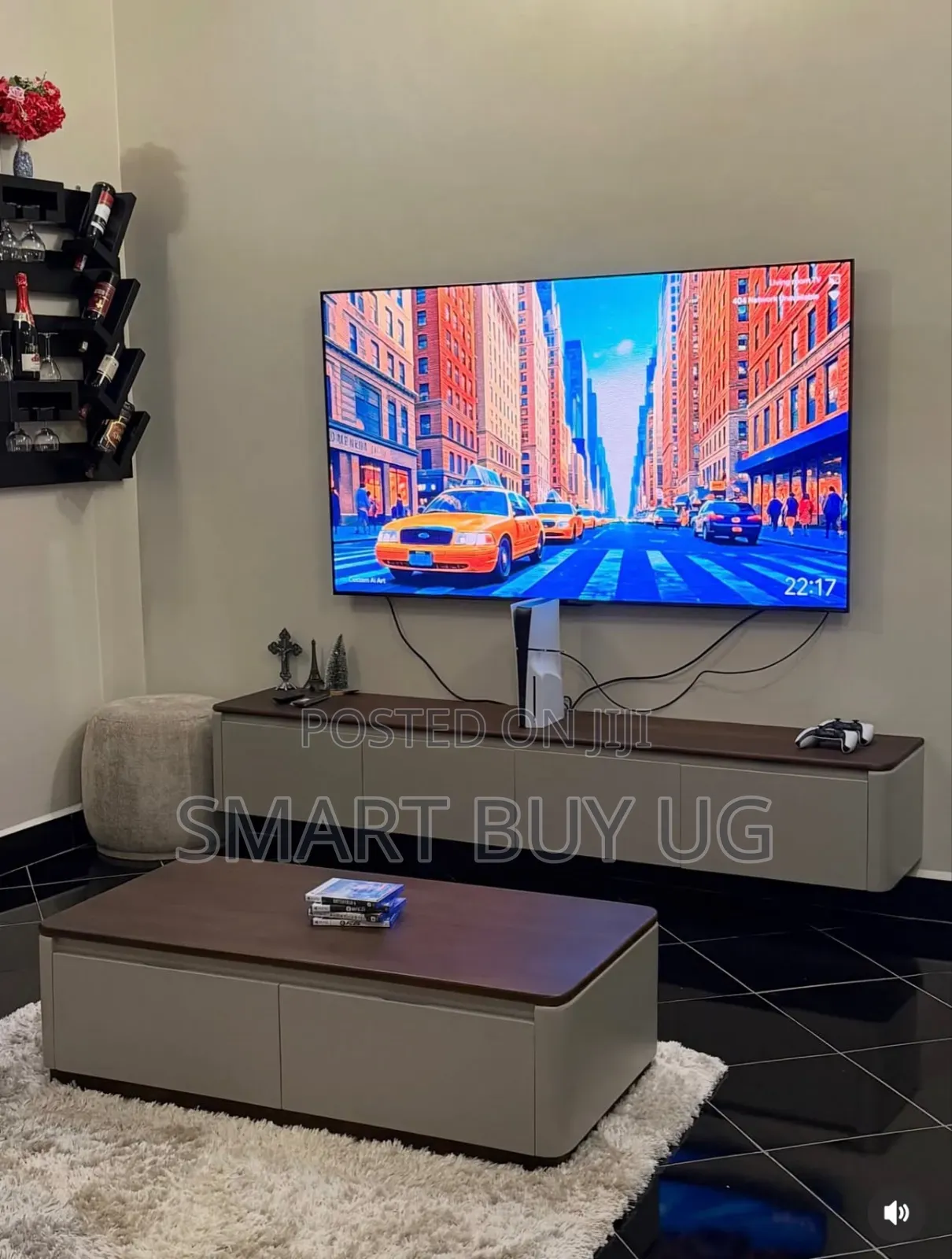 TV Stand/Center Table/White TV Stand/Wall Unit TV Stands Brown