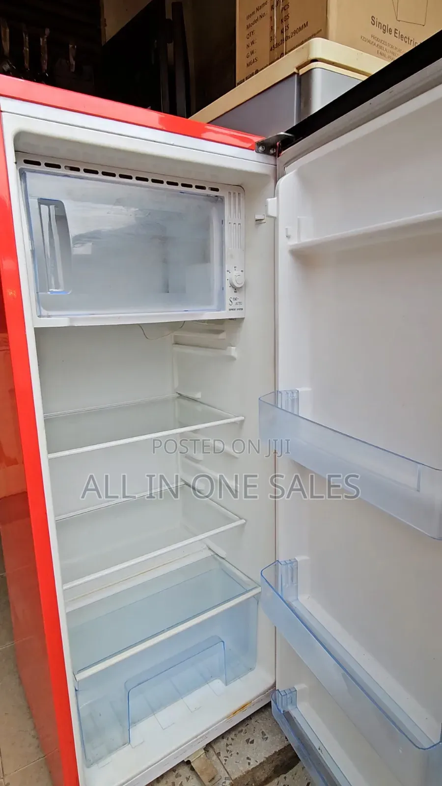 Geepas Fridge Single Door 198L