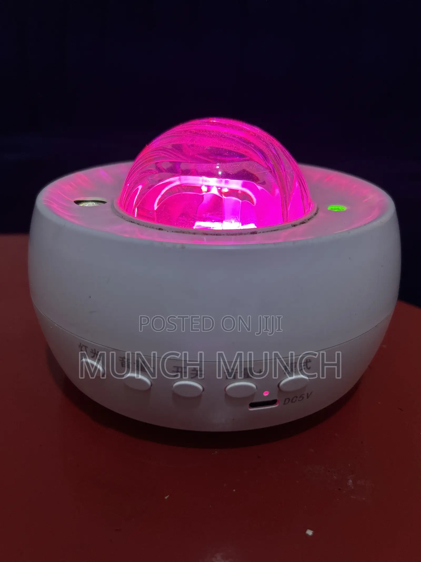 LED Galaxy Star Projector and Bluetooth Speaker