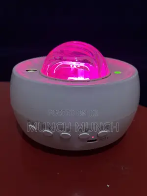 LED Galaxy Star Projector and Bluetooth Speaker
