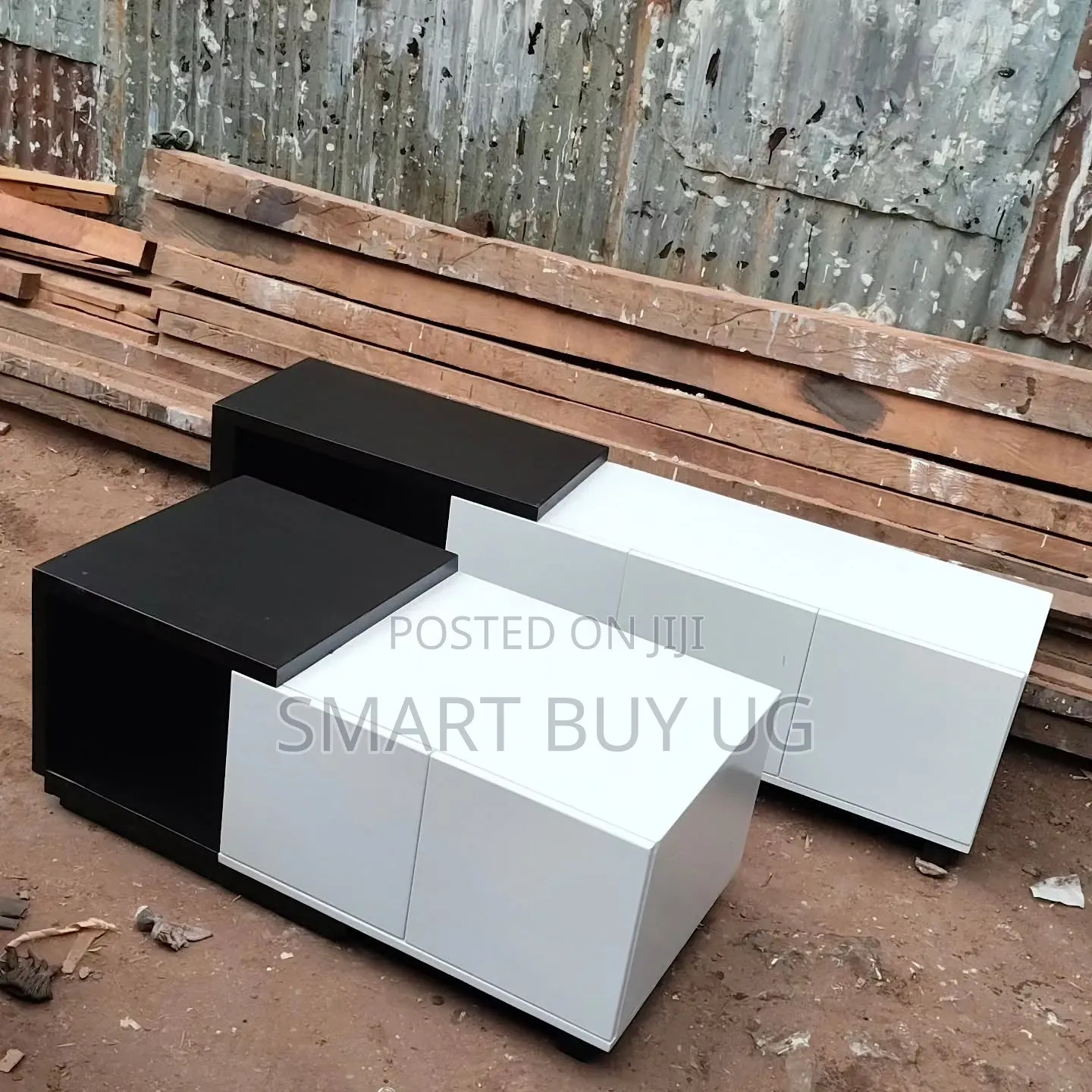 TV Stand + Center Table Combo Wooden Living Set Ct731