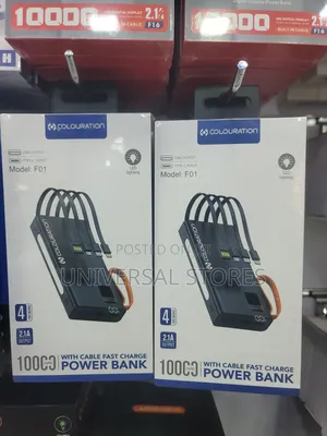 Colouration F01 10000mAh Power Bank