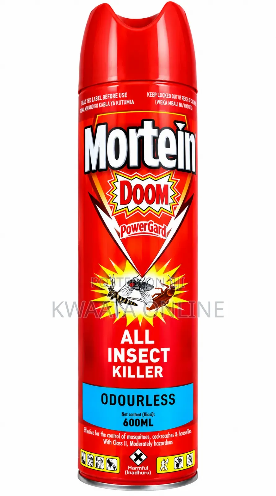 Mortein Doom PowerGard Mosquito/Insect Killer Spray- Odourless 600ml