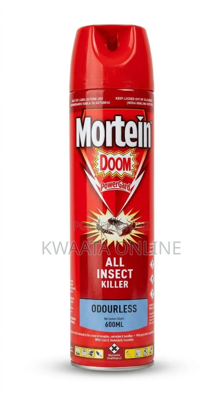 Mortein Doom PowerGard Mosquito/Insect Killer Spray- Odourless 600ml