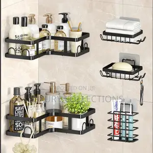 . Stainless Steel Corner Caddy