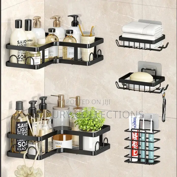 . Stainless Steel Corner Caddy