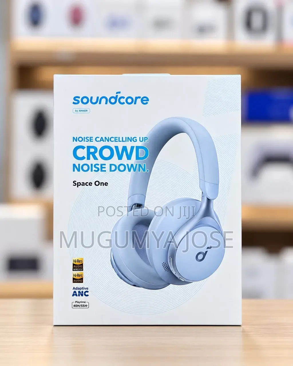 Soundcore by Anker, Space One, Active Noise Cancelling Headphones
