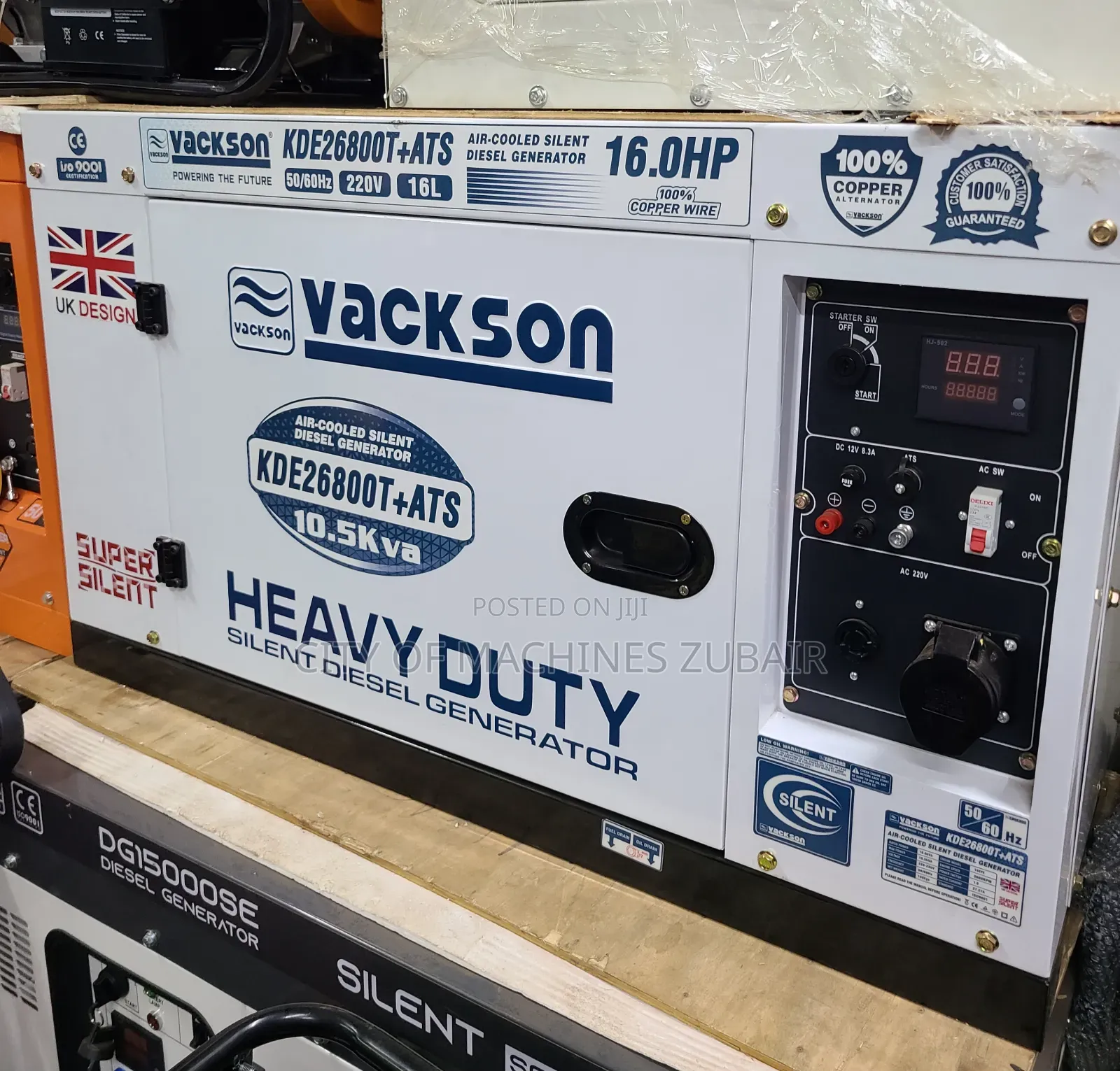 Standby Diesel Generator 10.5kva