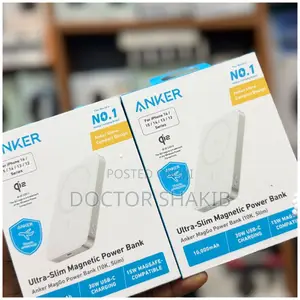 Anker MagGo Power Bank Ultra-Slim 10,000mAh Magnetic Battery Pack