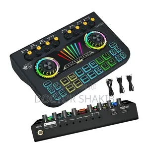 X3 Live Sound Card and Voice Changer Mixer