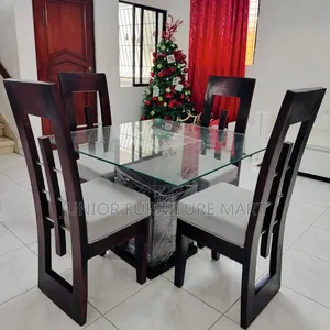 Modernized Hardwood Dinning Set