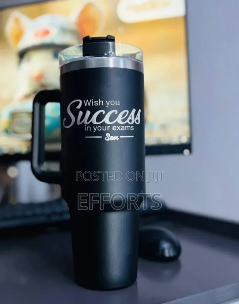 Branded Mugs, Bottles, and Stanley Cups