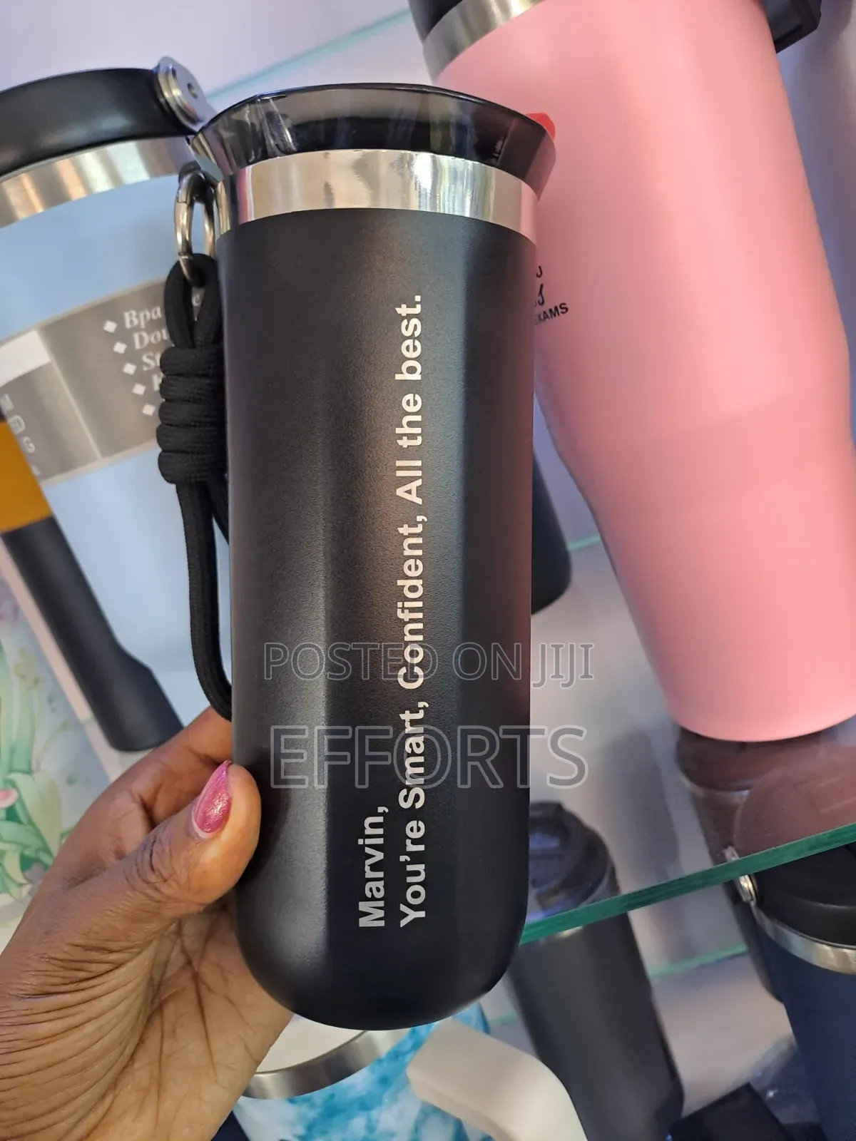 Branded Mugs, Bottles, and Stanley Cups