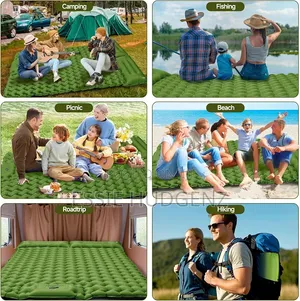 Sleeping Pad Double Inflatable Camping Mat Self Inflating