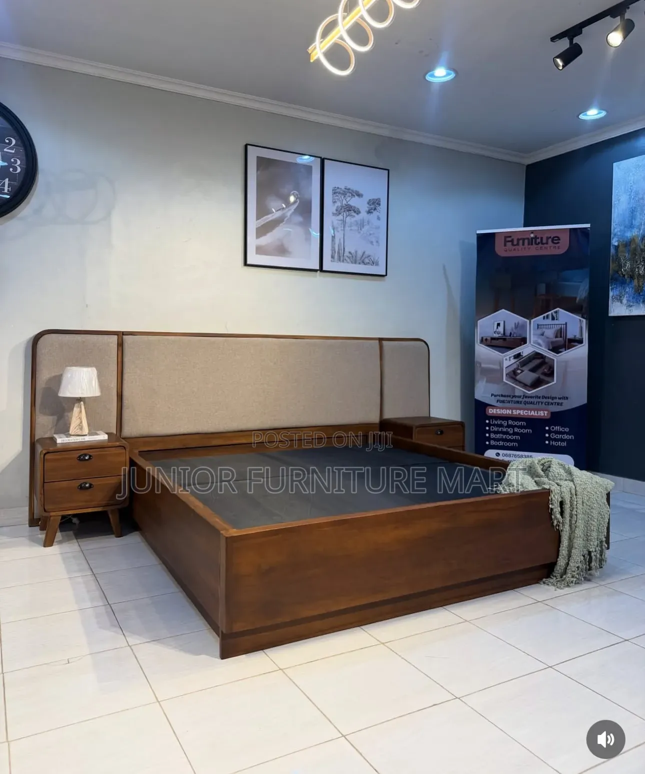 Hardwood Bed
