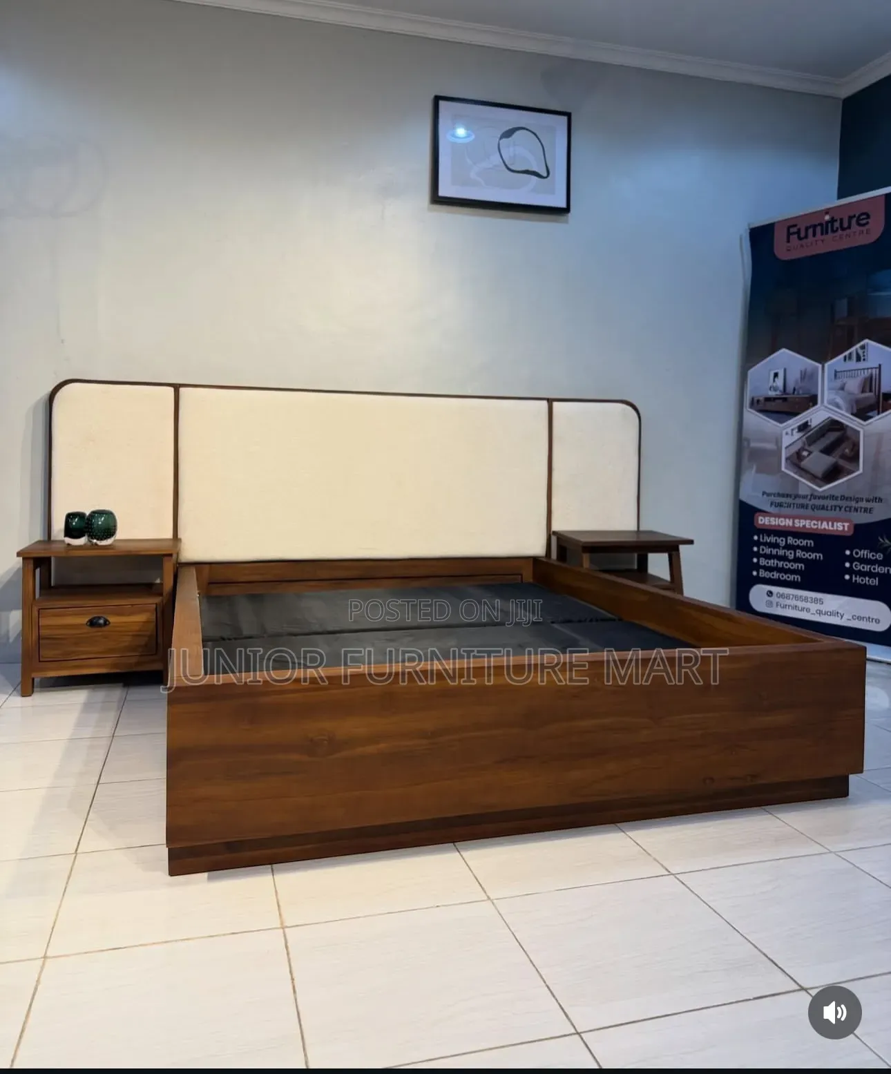 Hardwood Bed