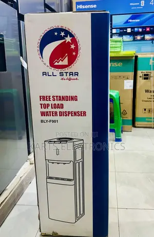 All Star Free Standing Top Load Water Dispenser
