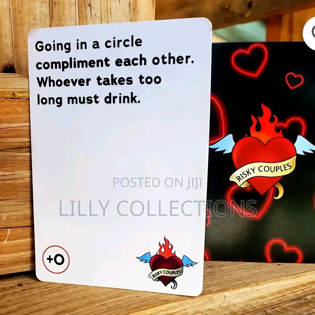 Risky Couples Game Cards