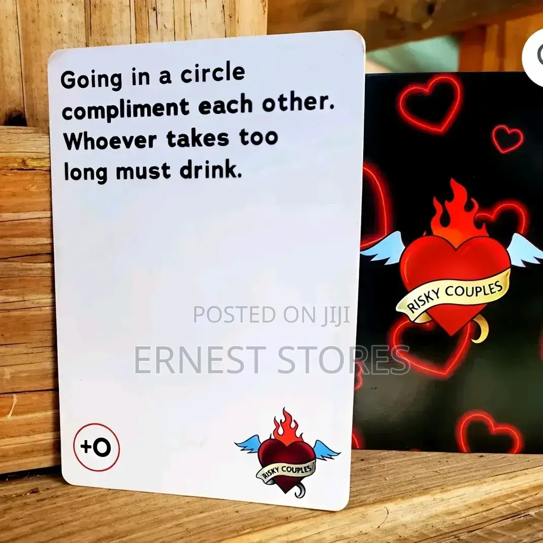 Risky Couples Game Cards